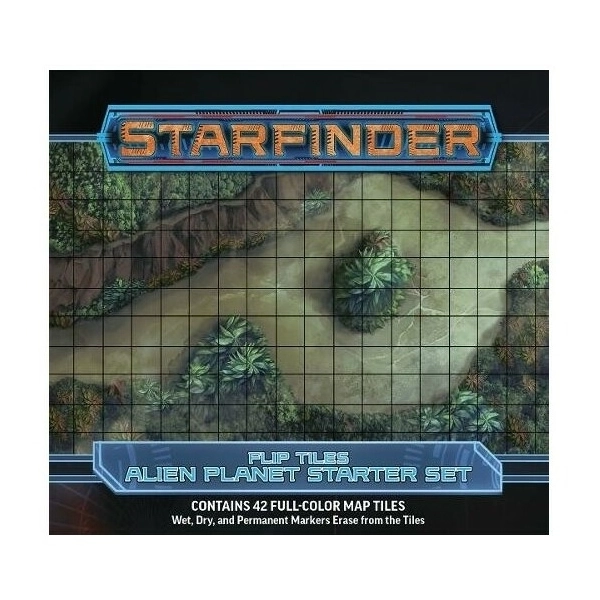 Starfinder Flip-Tiles: Alien Planet Starter Set