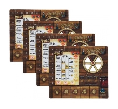 Tiny Epic Pirates Player Mat Sets