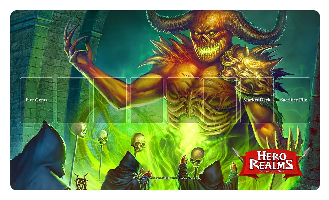 Hero Realms Play Mat Tyrannor