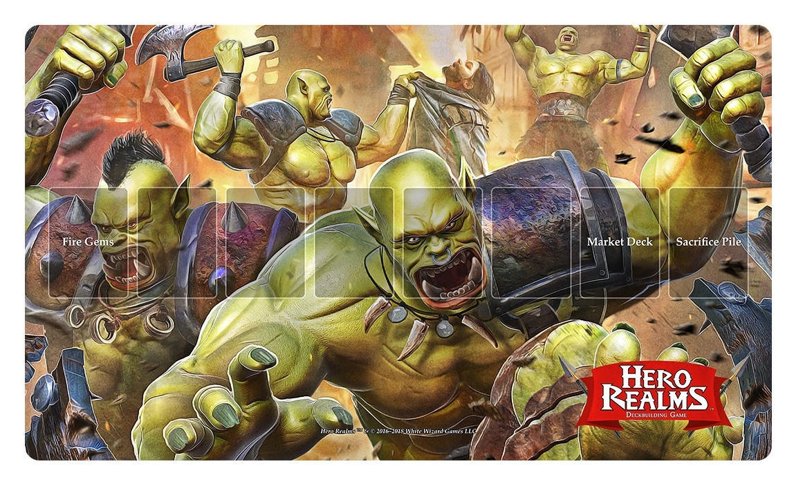 Hero Realms Playmat - Rampage