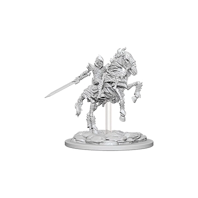 Skeleton Knight On Horse Pathfinder Deep Cuts Miniatures 