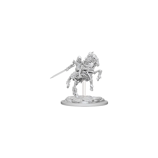 Skeleton Knight On Horse Pathfinder Deep Cuts Miniatures 