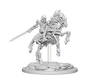 Skeleton Knight On Horse Pathfinder Deep Cuts Miniatures 