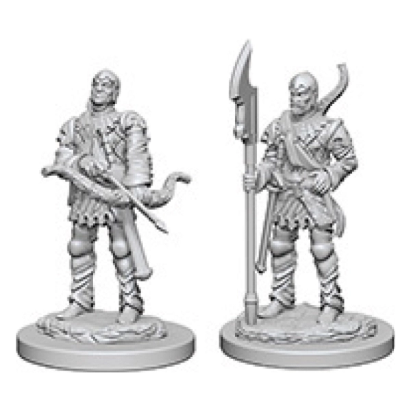 Pathfinder Deep Cuts Unpainted Miniatures - Town Guards 