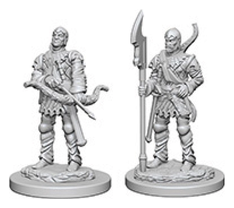 Pathfinder Deep Cuts Unpainted Miniatures - Town Guards 