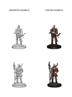 Pathfinder Deep Cuts Unpainted Miniatures - Town Guards 