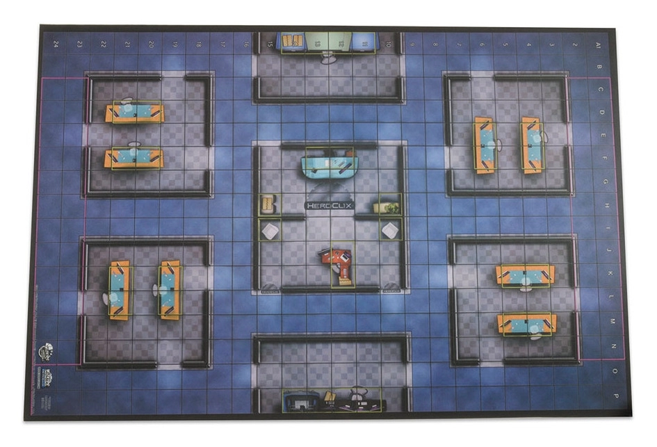 HeroClix Collectors Premium Map - Wiz Kids Office