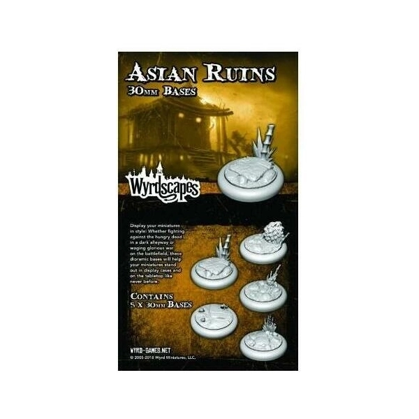 Malifaux Terrain Wyrdscapes Asian Ruins 30MM