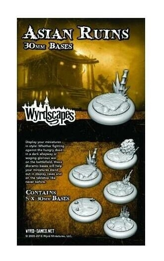 Malifaux Terrain Wyrdscapes Asian Ruins 30MM