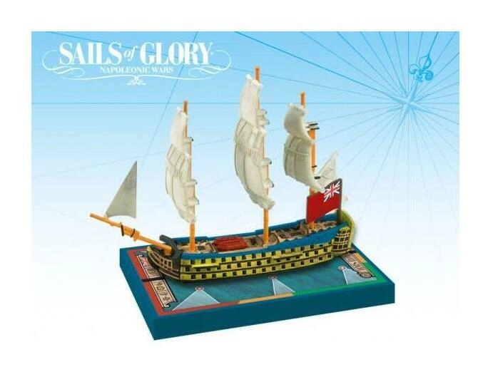 Sails of Glory British HMS Royal George 1788 Ship Pack