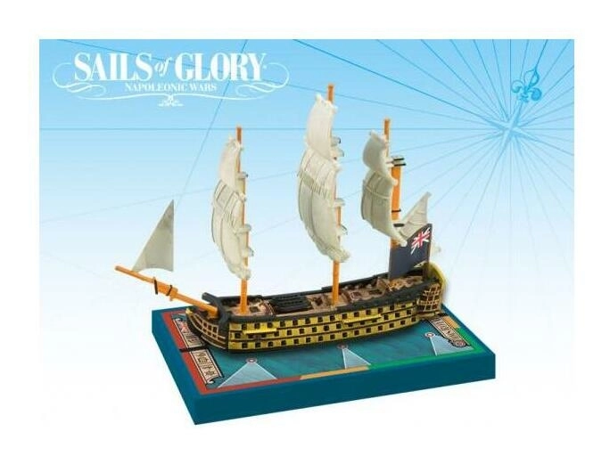 Sails of Glory British HMS Royal Sovereign 1786 Ship Pack