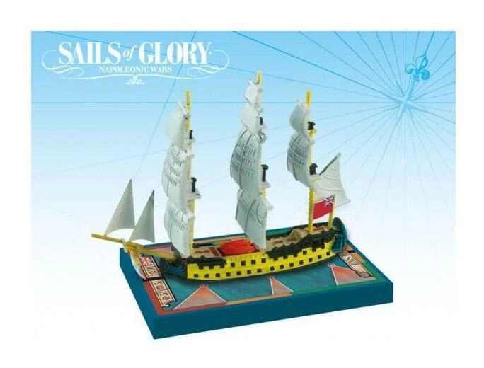 Sails of Glory British HMS Bellona 1760 HMS Goliath 1781 Ship Pack