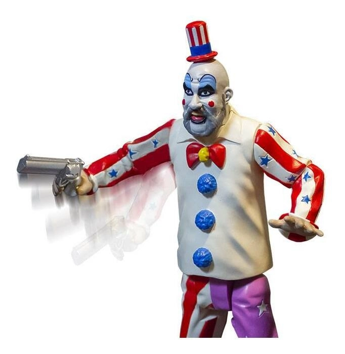 Haus der 1000 Leichen Actionfigur Finger Lickin' Pistol Whippin' Captain Spaulding 15 cm