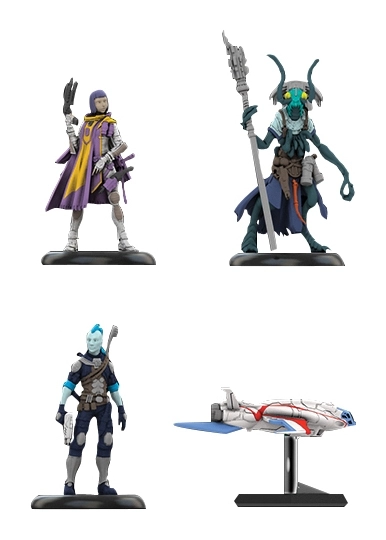 Starfinder Miniatures Iconic Heroes Set 1 - EN