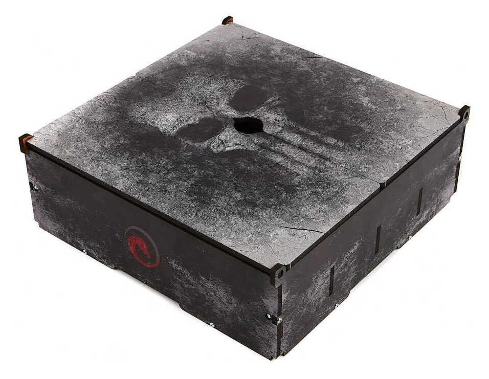 Card Storage Case Old Skull