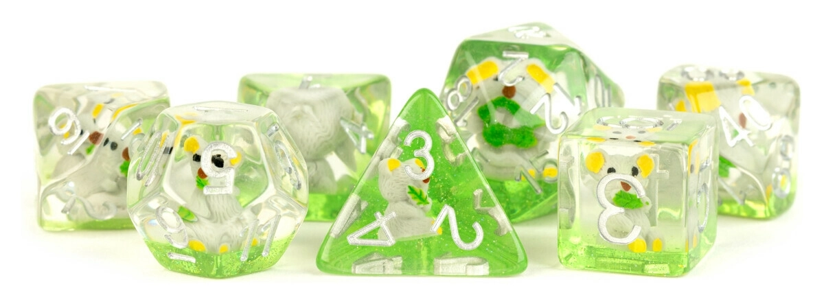 16mm Resin Poly Dice Set Koala Dice