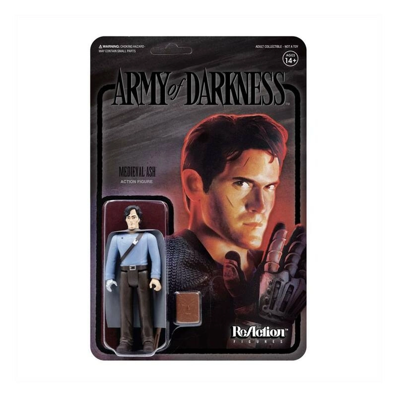 Army Of Darkness ReAction Actionfigur Medieval Ash (Midnight) 10 cm