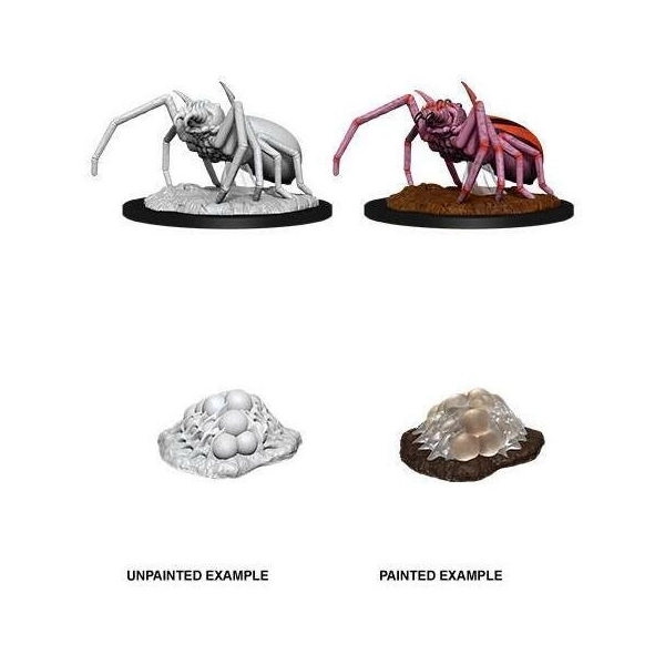 D&D Nolzur's Marvelous Miniatures Miniaturen unbemalt Giant Spider & Egg Clutch