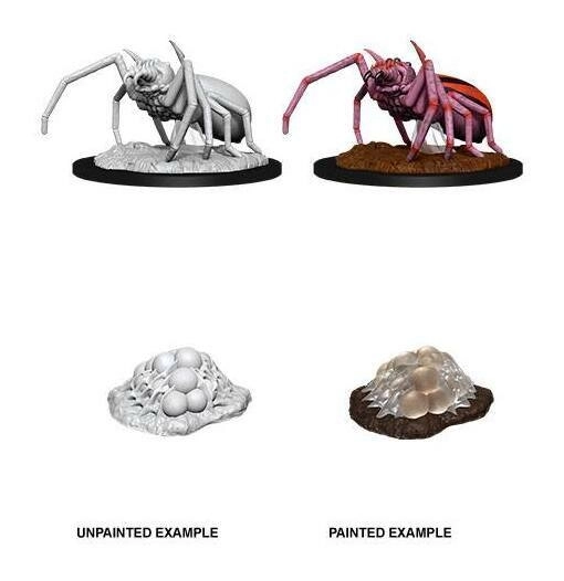 D&D Nolzur's Marvelous Miniatures Miniaturen unbemalt Giant Spider & Egg Clutch