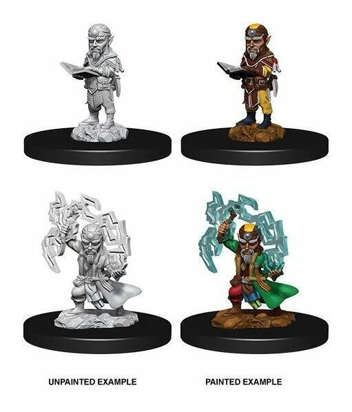 Pathfinder Battles Deep Cuts Miniaturen unbemalt Male Gnome Sorcerer