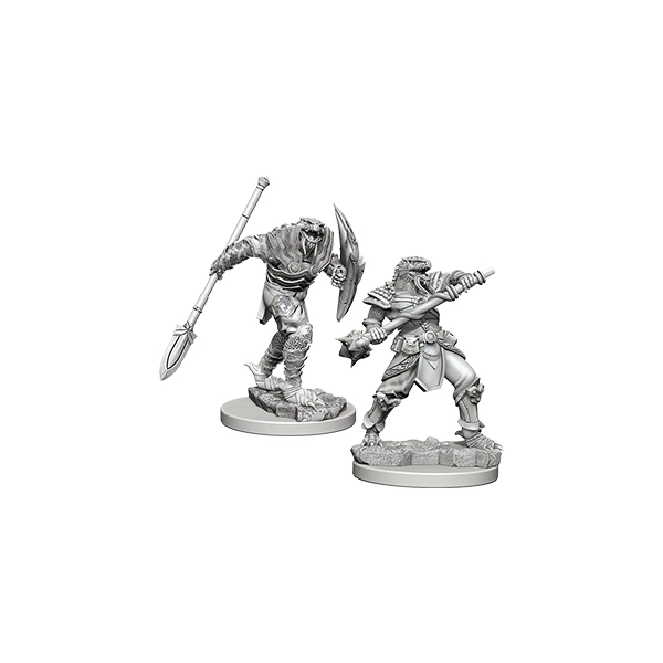 D&D Nolzur's Marvelous Miniatures - Dragonborn Male Fighter with Spear