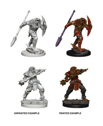 D&D Nolzur's Marvelous Miniatures - Dragonborn Male Fighter with Spear