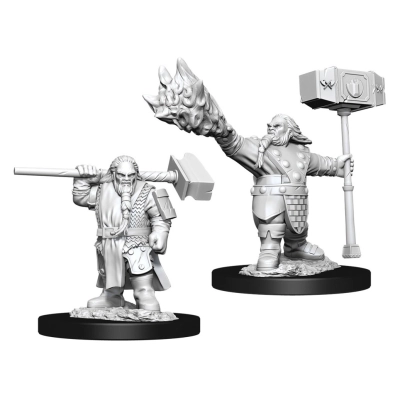 D&D Nolzur's Marvelous Miniatures Miniaturen unbemalt Male Dwarf Cleric