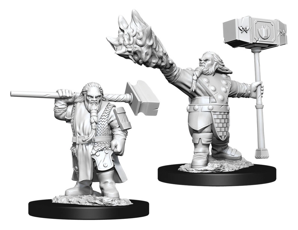 D&D Nolzur's Marvelous Miniatures Miniaturen unbemalt Male Dwarf Cleric