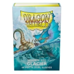 Dragon Shield Japanese size Matte Dual Sleeves - Glacier Miniom (60 Sleeves)