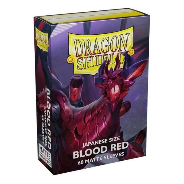 Dragon Shield: Japanese Matte – Blood Red (60)