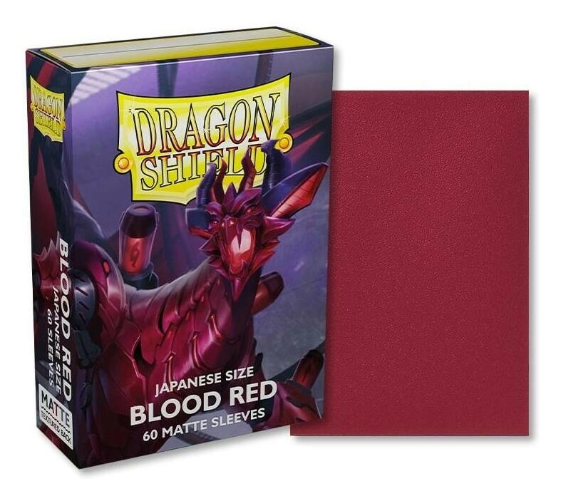 Dragon Shield: Japanese Matte – Blood Red (60)