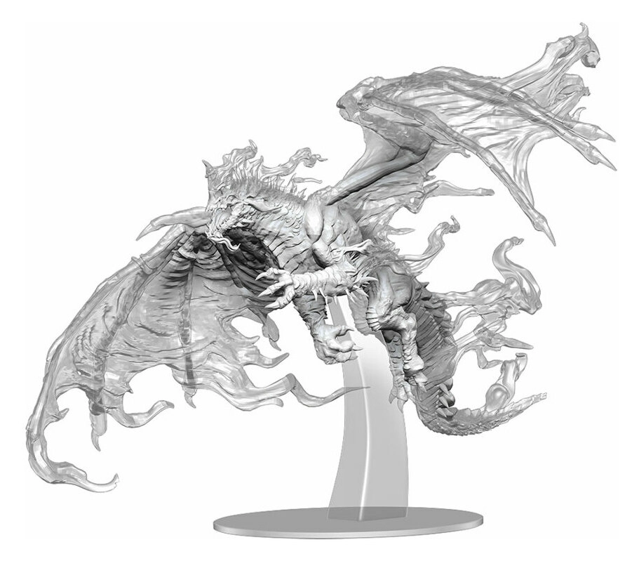 D&D Nolzur's Marvelous Miniatures: Adult Blue Shadow Dragon - EN