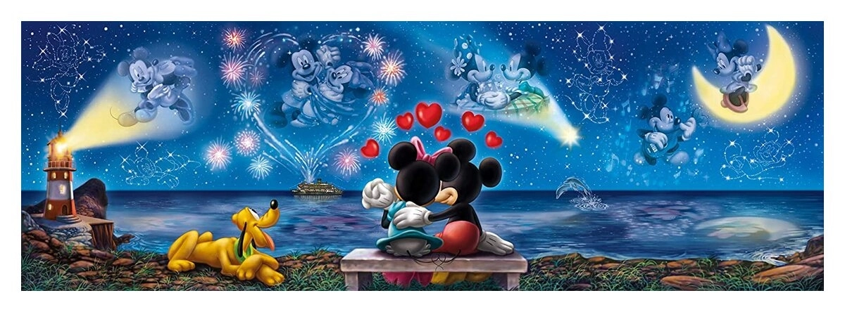 Disney Panorama Puzzle Mickey & Minnie