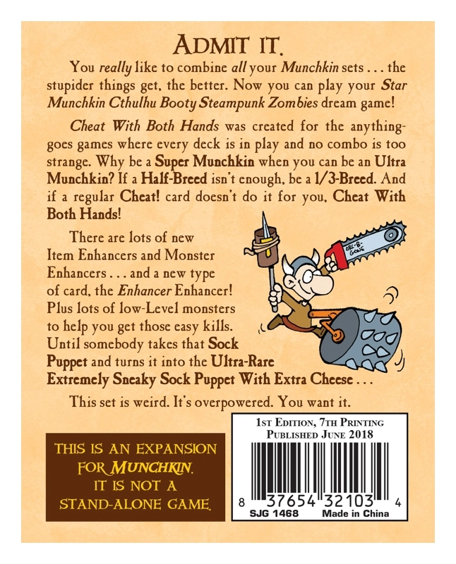 Munchkin 7 - Cheat With Both Hands - EN