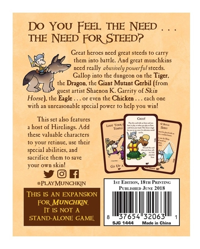 Munchkin 4 - The Need for Steed - EN