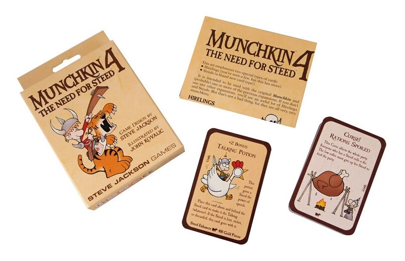 Munchkin 4 - The Need for Steed - EN