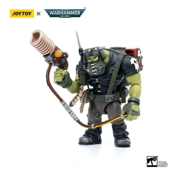 Warhammer 40k Actionfigur 1/18 Ork Kommandos Comms Boy Wagzuk 13 cm