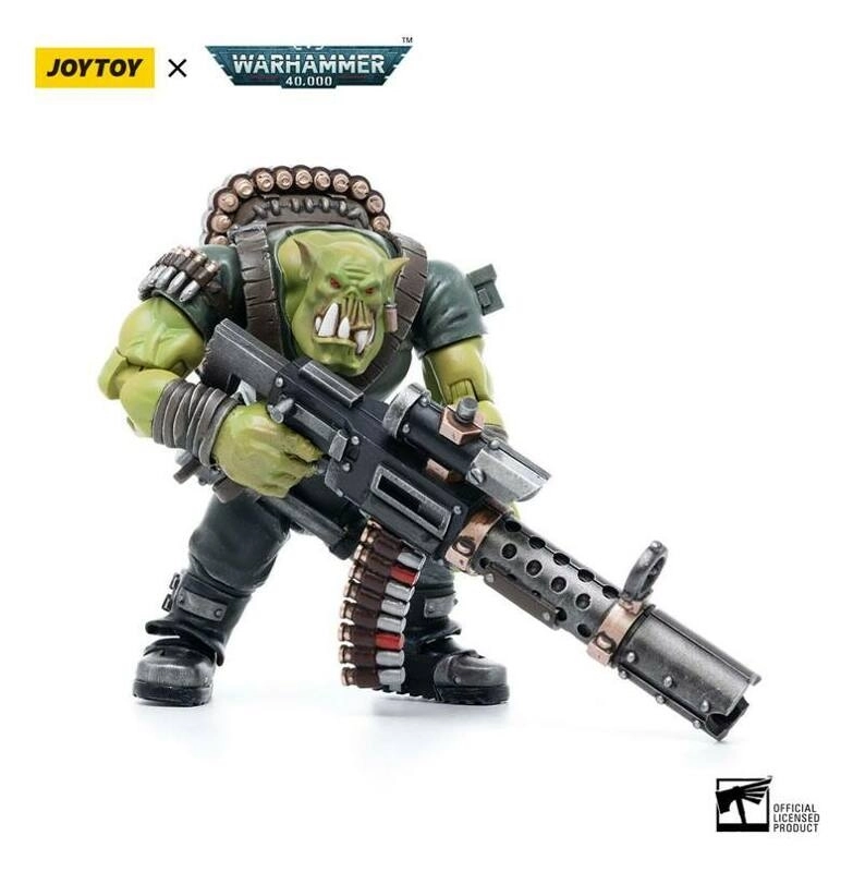 Warhammer 40k Actionfigur 1/18 Ork Kommandos Snipa Boy Balrukk 13 cm