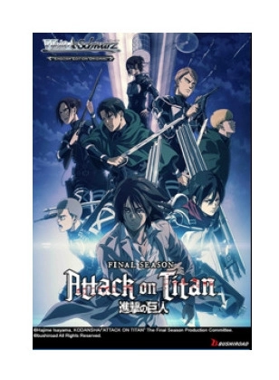 Weiss Schwarz - Attack On Titan: Final Season Trial Deck? Display (6 Decks) - EN