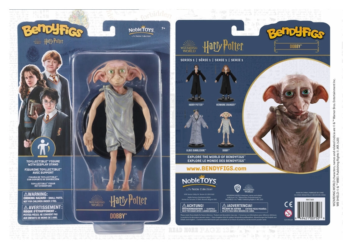 Bendyfigs Biegefigur Dobby 19 cm - Harry Potter