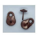 PolyHero Rogue d20 Lock and Pick Set Stout Bronze (zähler)