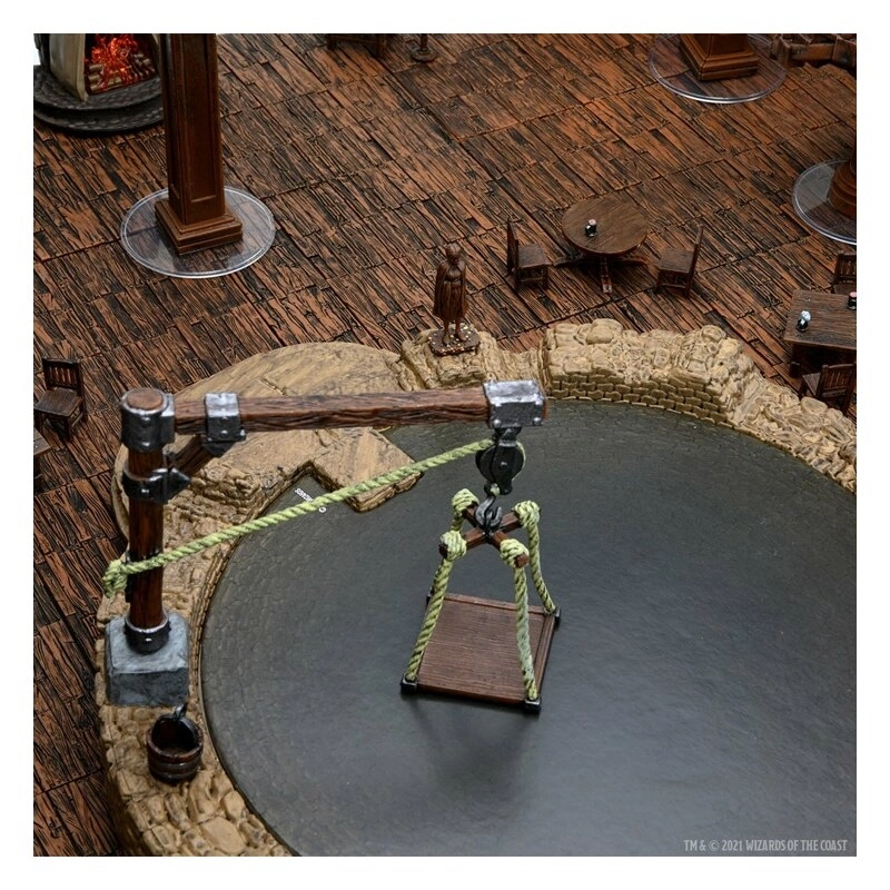 D&D Fantasy Miniatures Icons of the Realms The Yawning Portal Inn Premium Set