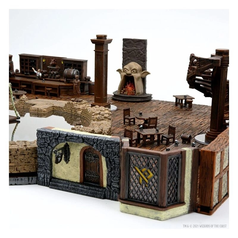 D&D Fantasy Miniatures Icons of the Realms The Yawning Portal Inn Premium Set