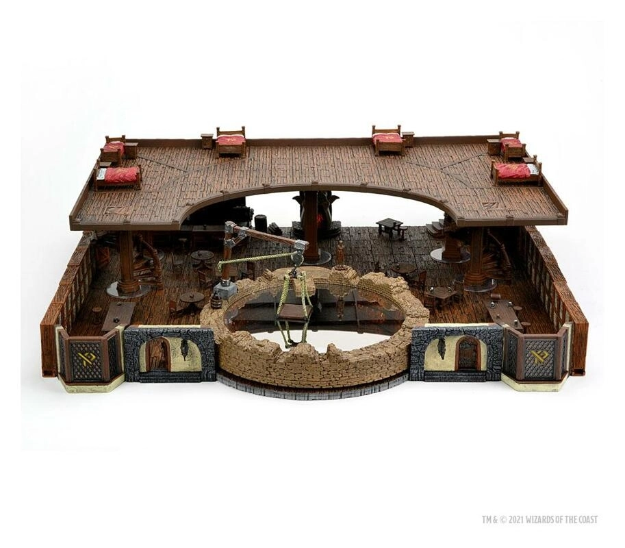 D&D Fantasy Miniatures Icons of the Realms The Yawning Portal Inn Premium Set