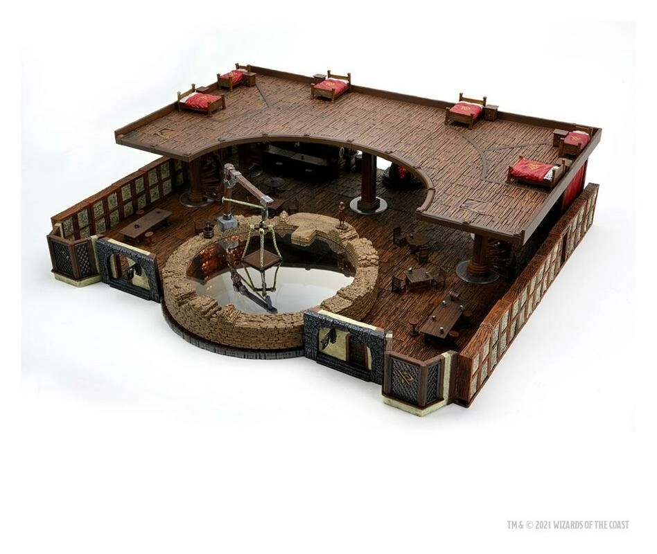 D&D Fantasy Miniatures Icons of the Realms The Yawning Portal Inn Premium Set