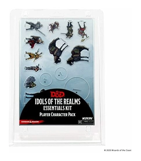 D&D Icons of the Realms: Essentials 2D Miniatures - Players Pack - EN