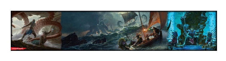 D&D RPG Of Ships & The Sea DM Screen - EN