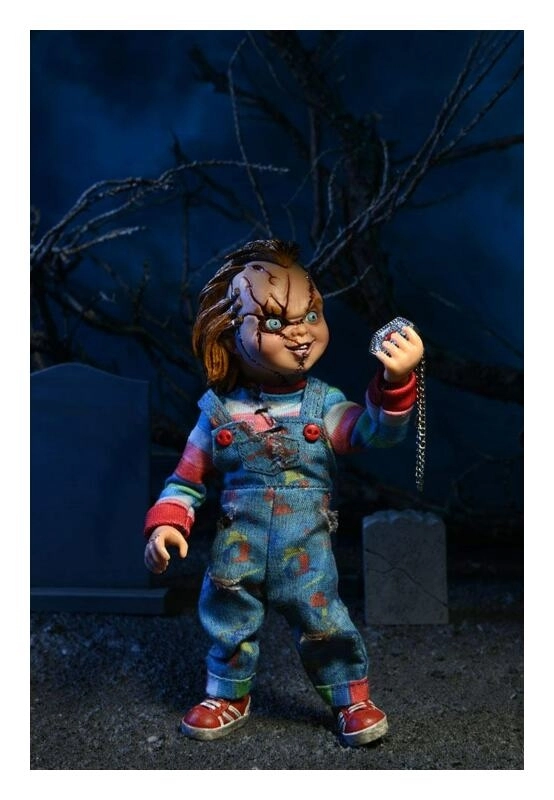 Chucky und seine Braut Clothed Actionfiguren Doppelpack Chucky & Tiffany 14 cm