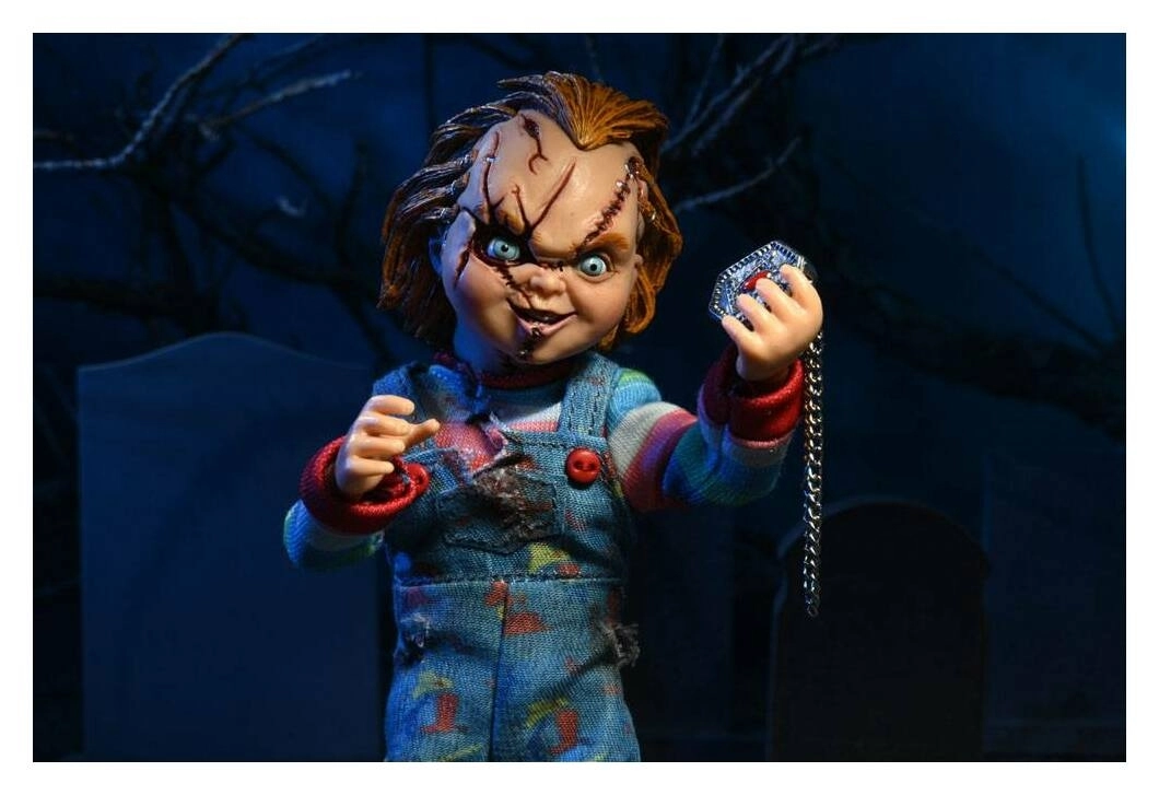 Chucky und seine Braut Clothed Actionfiguren Doppelpack Chucky & Tiffany 14 cm