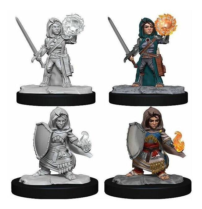 Pathfinder Battles Deep Cuts Miniaturen unbemalt Halfling Cleric Female